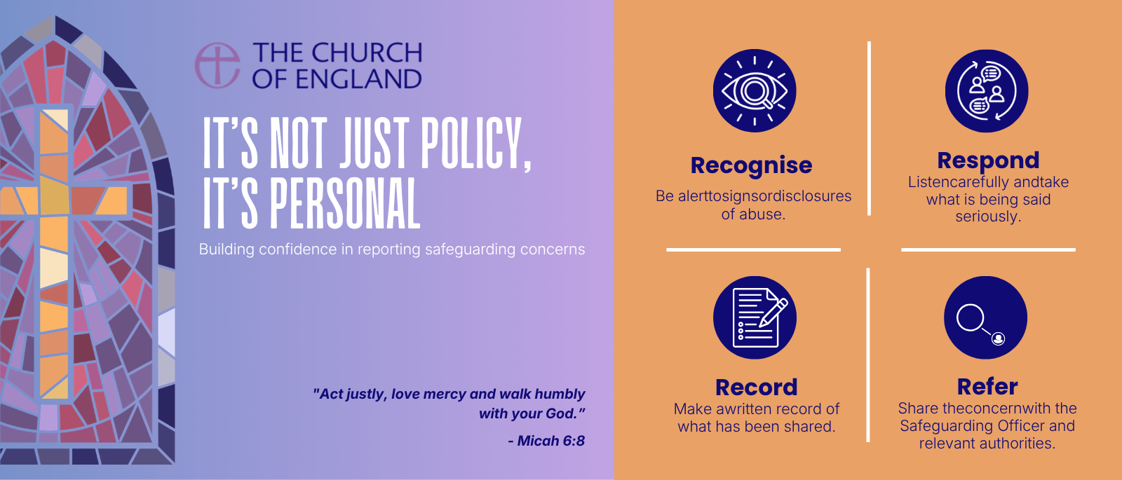 Safeguarding - Promoting a Safer Church 